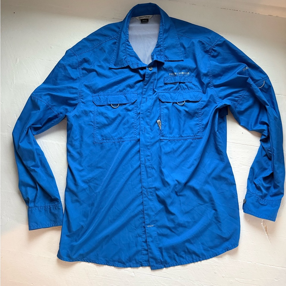 Field & Stream Men's Vibrant Blue Shirt